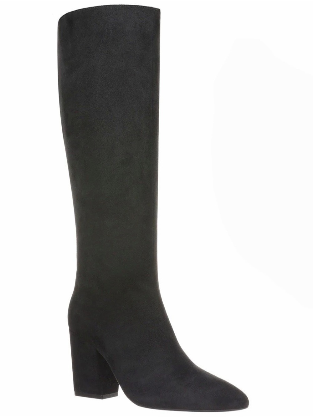 ON 34TH Leirah Block Heel Tall Boots Black US 6M